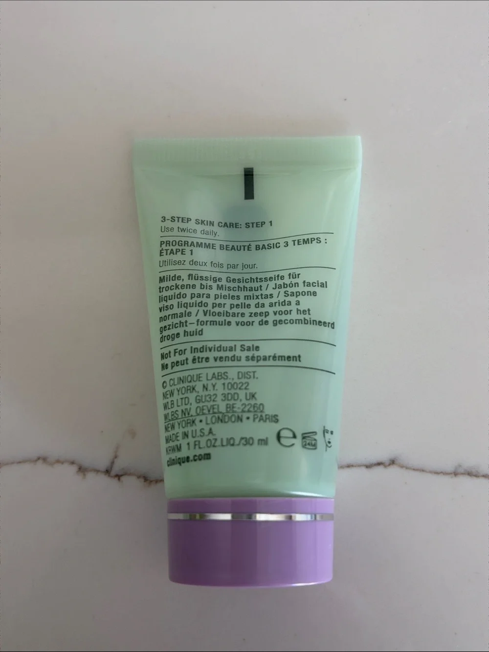 Clinique gentle liquid